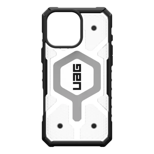 UAG รุ่น Pathfinder Clear Magsafe - เคส iPhone 16 Pro Max - สี Ice