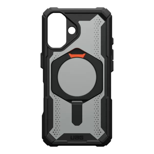 UAG รุ่น Plasma XTE Magsafe - เคส iPhone 16 - สี Black/Orange