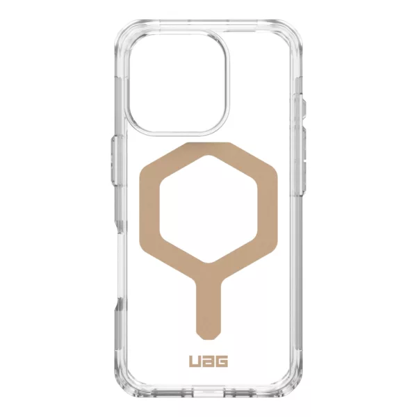 UAG รุ่น Plyo Magsafe - เคส iPhone 16 Pro - สี Ice/Gold