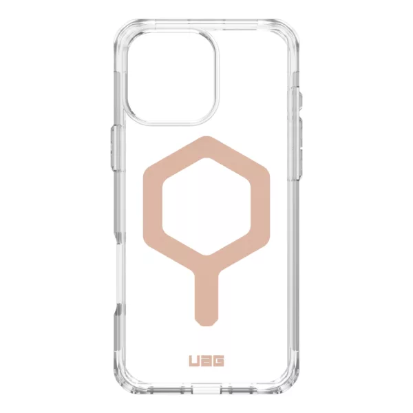 UAG รุ่น Plyo Magsafe - เคส iPhone 16 Pro Max - สี Ice/Rose Gold