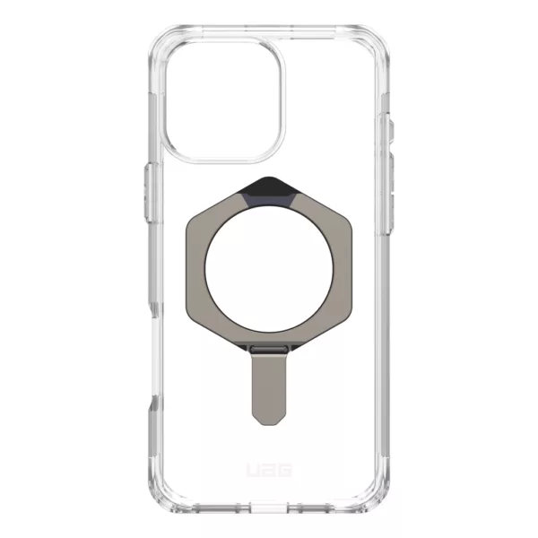 UAG รุ่น Plyo XTE Magsafe - เคส iPhone 16 Pro Max - สี Clear/Titanium