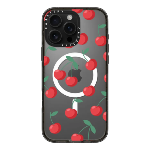 Casetify รุ่น Impact Case with Magsafe/Black - เคส iPhone 16 Pro Max - สี Cherrie