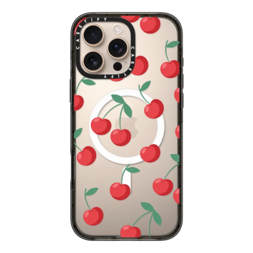 Casetify รุ่น Impact Case with Magsafe/Black - เคส iPhone 16 Pro Max - สี Cherrie - Image 3