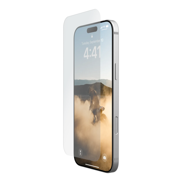 UAG รุ่น Glass Shield Ultra - ฟิล์มกระจก iPhone 16 Pro Max - สี Clear