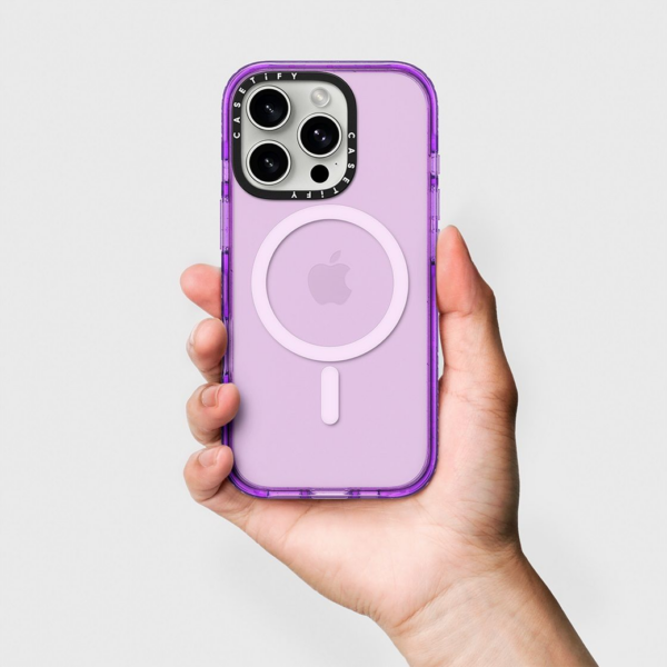 Casetify รุ่น Impact Case with Magsafe - เคส iPhone 16 Pro Max - สี Lilac