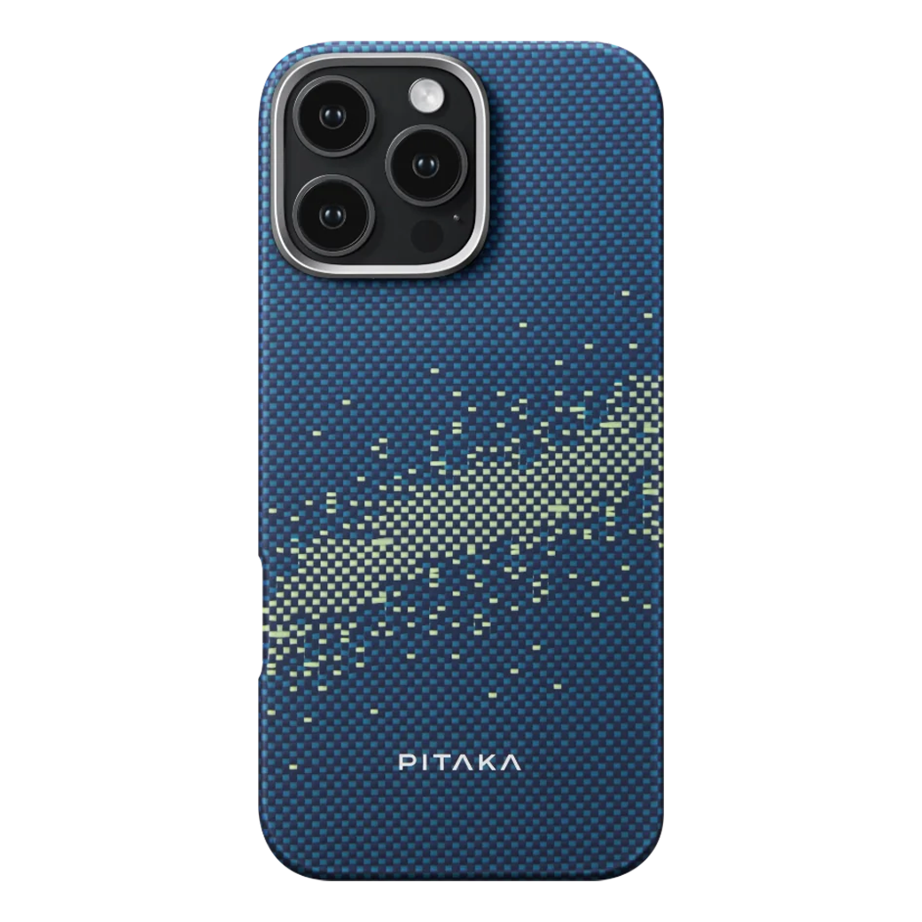 Pitaka รุ่น MagEZ Case 6 - เคส iPhone 16 Pro Max - สี Milky Way Galaxy