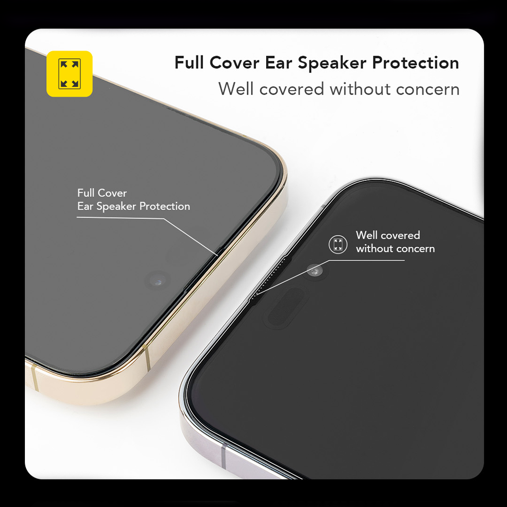 Hoda รุ่น Glass Protector Anti-Reflection - ฟิล์มกระจก iPhone 16 Pro