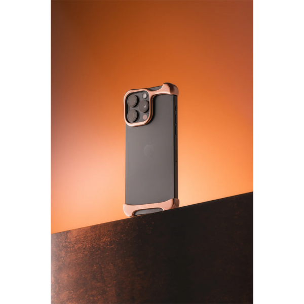 Arc รุ่น Pulse Aluminum - เคส iPhone 16 Pro Max - สี Polished Rose Bronze