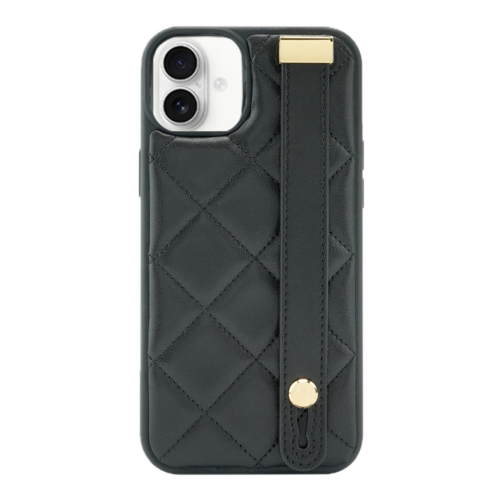 Custype รุ่น Phone Case with Wrist Band - เคส iPhone 16 Pro Max - สี Black
