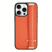 Custype รุ่น StandEase- Wrist Stand Phone Case - เคส iPhone 16 Pro Max - สี Orange