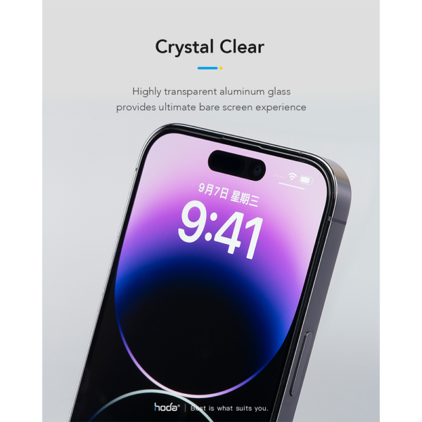 Hoda รุ่น Glass Protector Clear - ฟิล์มกระจก iPhone 16 Pro