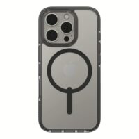 Zagg รุ่น Santa Cruz Snap - เคส iPhone 16 Pro - สี Black