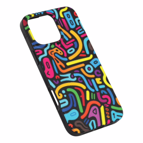 Zagg รุ่น Milan Snap - เคส iPhone 16 Pro - สี Doodle - Image 4