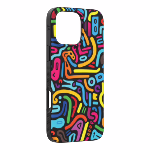 Zagg รุ่น Milan Snap - เคส iPhone 16 Pro - สี Doodle - Image 5