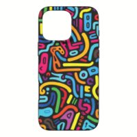Zagg รุ่น Milan Snap - เคส iPhone 16 Pro - สี Doodle