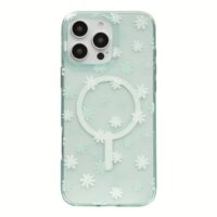 Zagg รุ่น Milan Snap - เคส iPhone 16 Pro Max - สี Green Daisies