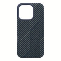 Zagg รุ่น London Snap - เคส iPhone 16 Pro - สี Navy Gold