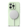 Ringke รุ่น Silicone Magnetic - เคส iPhone 16 Pro - สี Soft Mint