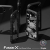 Ringke รุ่น Fusion X Design - เคส iPhone 16 Plus - สี Camo Black