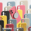 Ringke รุ่น Silicone Magnetic - เคส iPhone 16 Plus - สี Black