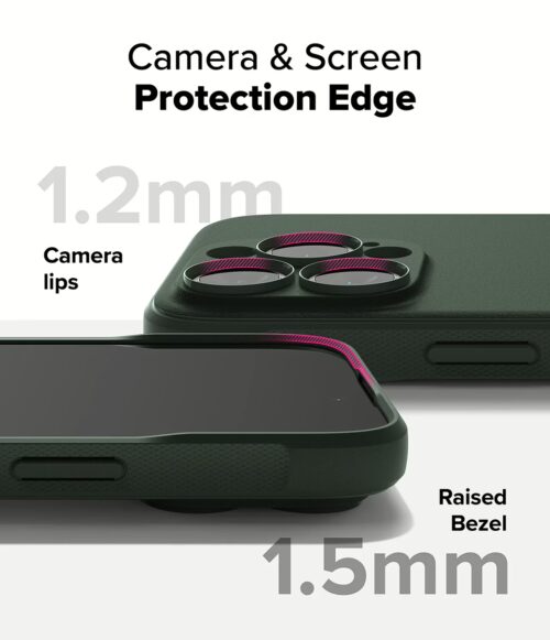Ringke รุ่น Onyx - เคส iPhone 16 Pro - สี Dark Green - Image 5
