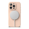 Ringke รุ่น Silicone Magnetic - เคส iPhone 16 Pro - สี Pink Sand