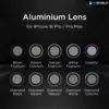 Hishield รุ่น Aluminum Lens - กระจกเลนส์กล้อง iPhone 16 Pro / 16 Pro Max