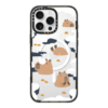 Casetify รุ่น Impact Case with Magsafe/Black - เคส iPhone 16 Pro Max - สี Floating Capybara