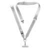 Casetify รุ่น 2-in-1 Utility Lanyard - สายคล้อง - สี Silver