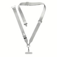 Casetify รุ่น 2-in-1 Utility Lanyard - สายคล้อง - สี Silver