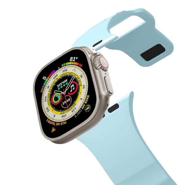 Casetify รุ่น Bounce Band - สายนาฬิกา Apple Watch 42/44/45/49mm - สี Oat