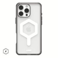 UAG รุ่น Plyo Magsafe - เคส iPhone 16 Pro - สี Ash/White