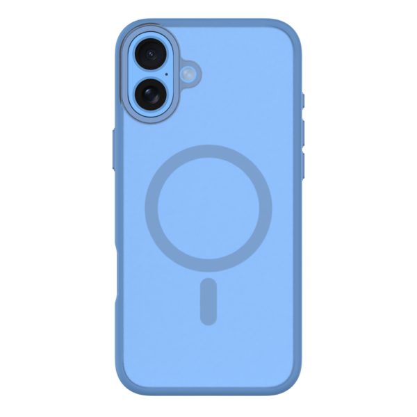 QDOS รุ่น Hybrid Soft With Snap - เคส iPhone 16 Plus - สี Blue