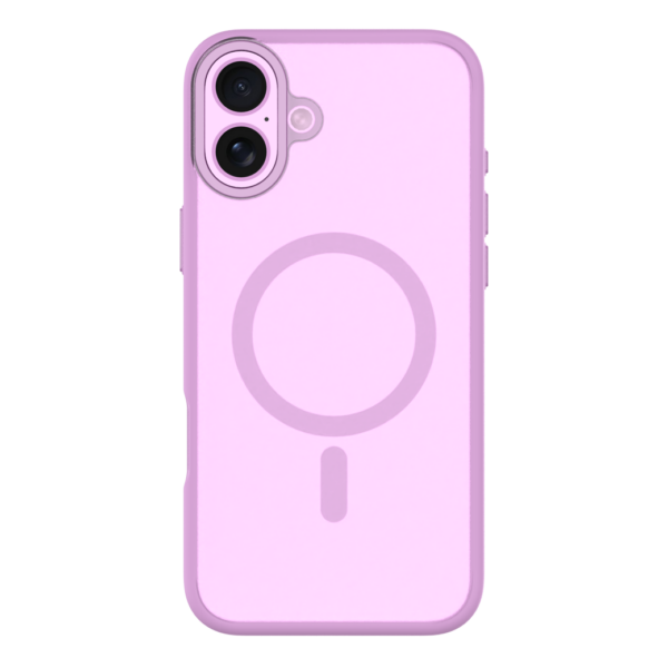 QDOS รุ่น Hybrid Soft With Snap - เคส iPhone 16 Plus - สี Pink