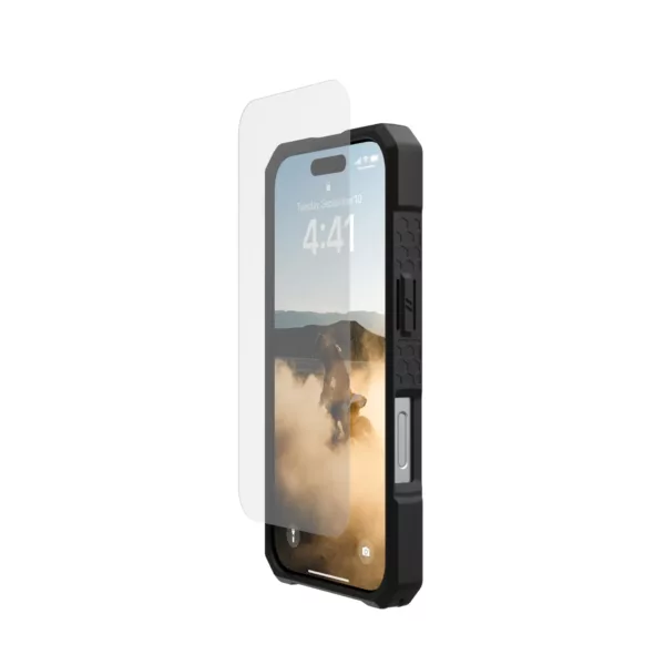 UAG รุ่น Glass Shield Ultra - ฟิล์มกระจก iPhone 16 Pro - สี Clear