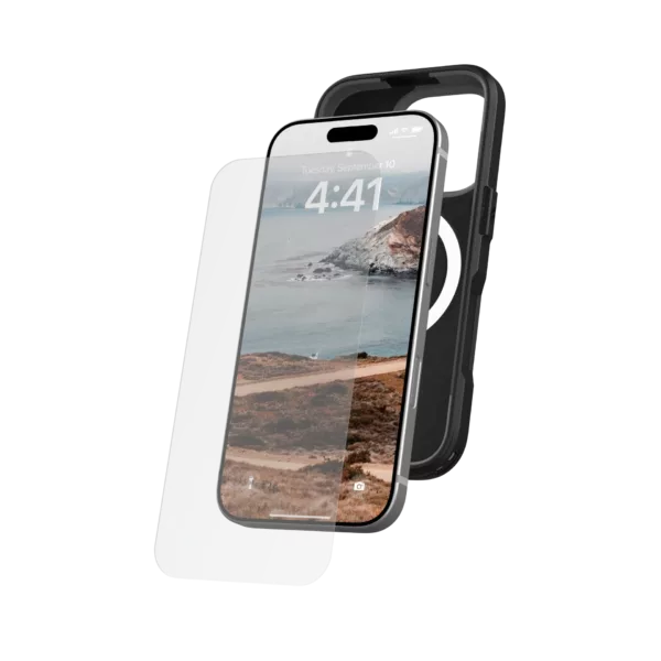 UAG รุ่น Glass Shield - ฟิล์มกระจก iPhone 16 Pro - สี Clear