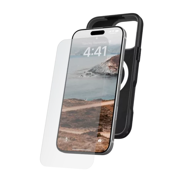 UAG รุ่น Glass Shield - ฟิล์มกระจก iPhone 16 Pro Max - สี Clear