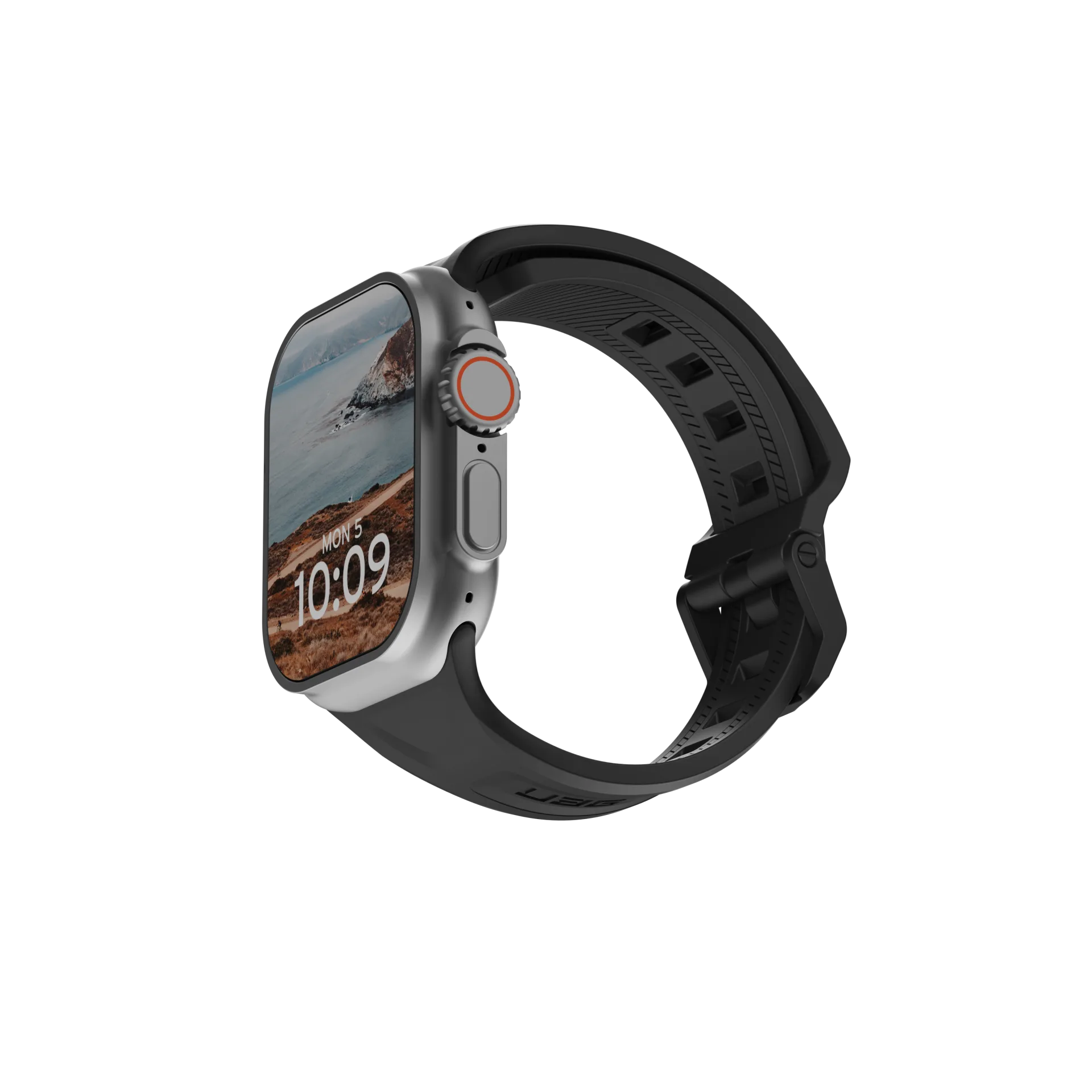 UAG รุ่น Scout - สายนาฬิกา Apple Watch 42/44/45mm - สี Black