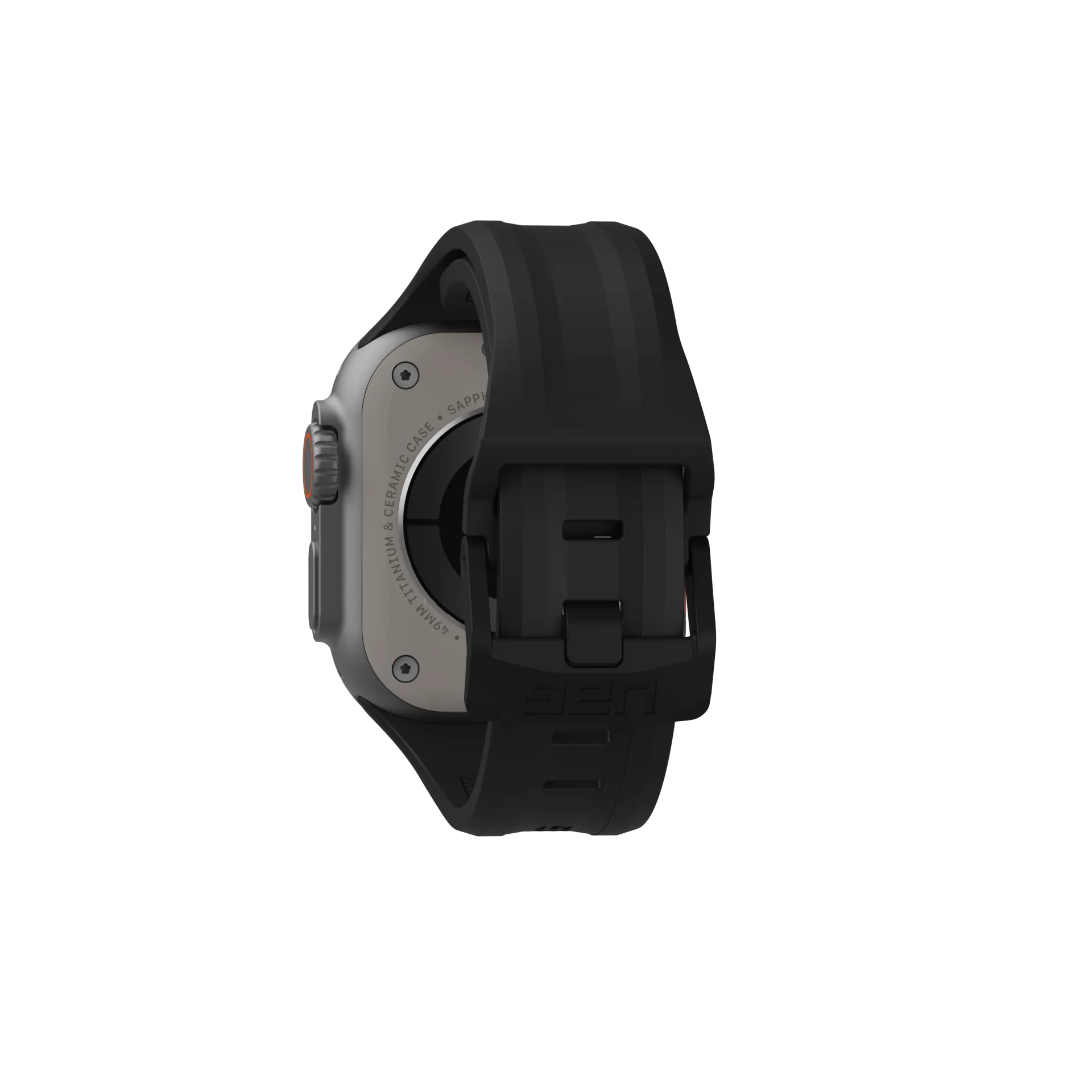 UAG รุ่น Scout - สายนาฬิกา Apple Watch 42/44/45mm - สี Black