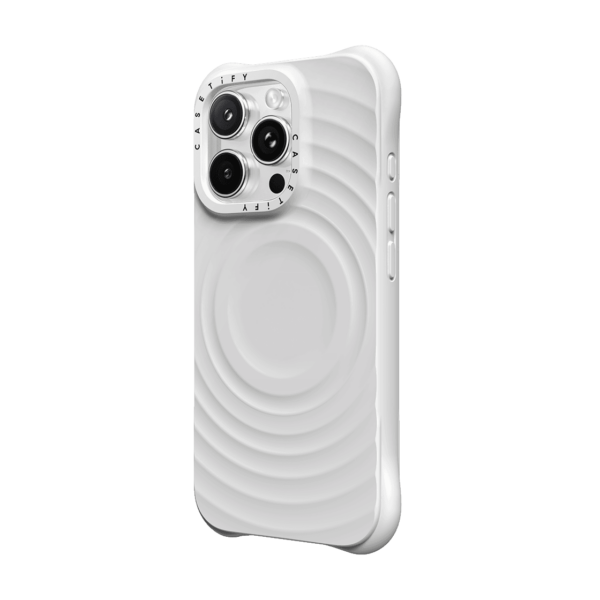 Casetify รุ่น The Ripple Case - เคส iPhone 16 Pro Max - สี White