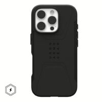 UAG รุ่น Civilian Magsafe - เคส iPhone 16 Pro - สี Black