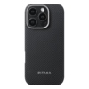 Pitaka รุ่น MagEZ Case 6 (600D) - เคส iPhone 16 Pro Max - สี Black/Grey Twill