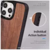 Hoda รุ่น Diverse Case with Magsafe - เคส iPhone 16 Pro Max - สี Walnut