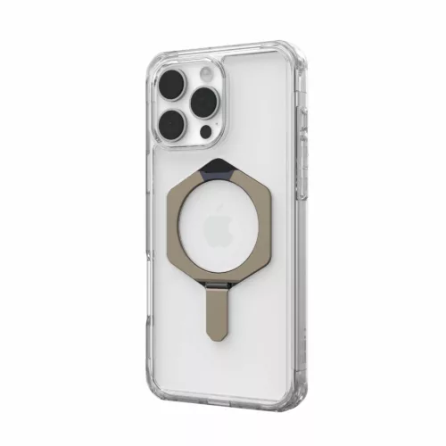 UAG รุ่น Plyo XTE Magsafe - เคส iPhone 16 Pro Max - สี Clear/Titanium - Image 3