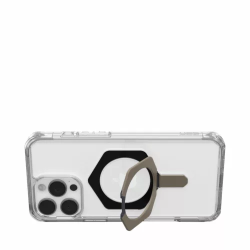 UAG รุ่น Plyo XTE Magsafe - เคส iPhone 16 Pro Max - สี Clear/Titanium - Image 7