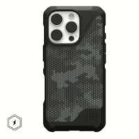 UAG รุ่น Metropolis LT Magsafe - เคส iPhone 16 Pro - สี Micro Hex Camo Graphite