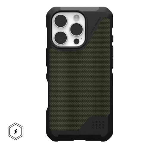 UAG รุ่น Metropolis LT Magsafe - เคส iPhone 16 Pro Max - สี Kevlar Olive