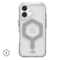 UAG รุ่น Plyo Magsafe - เคส iPhone 16 - สี Ice/Silver