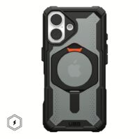 UAG รุ่น Plasma XTE Magsafe - เคส iPhone 16 Plus - สี Black/Orange