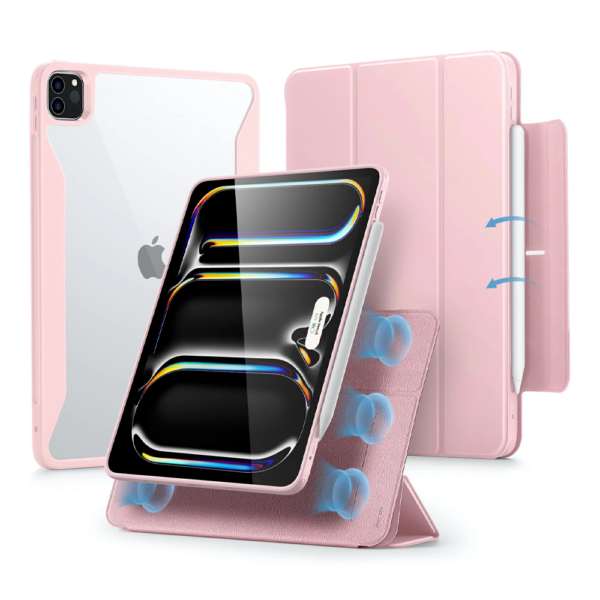 ESR รุ่น Rebound Hybrid 360 - เคส iPad Pro 13" (7th/2024) - สี Pink